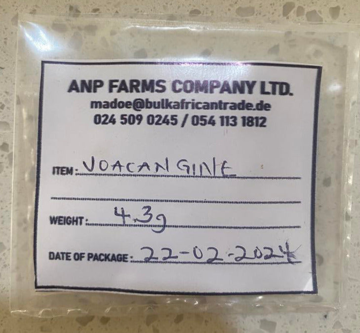 Anti-Craving Voacangine 30 Veggie Capsules 500mg/30mg Voacangine