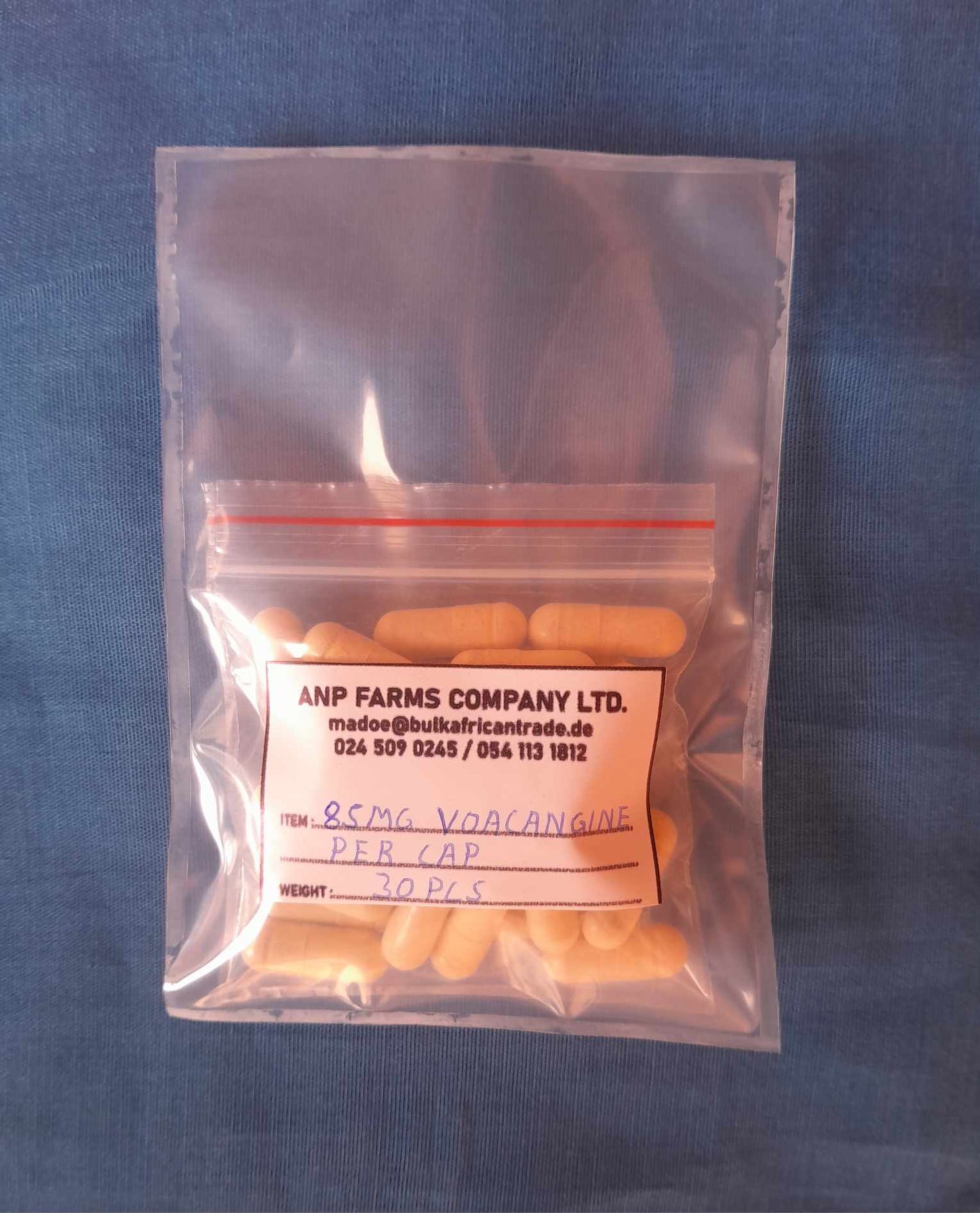 PaintolaranceX 85mg Voacangine