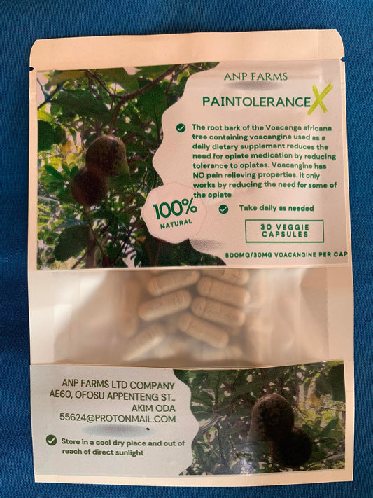 PaintolaranceX 85mg Voacangine